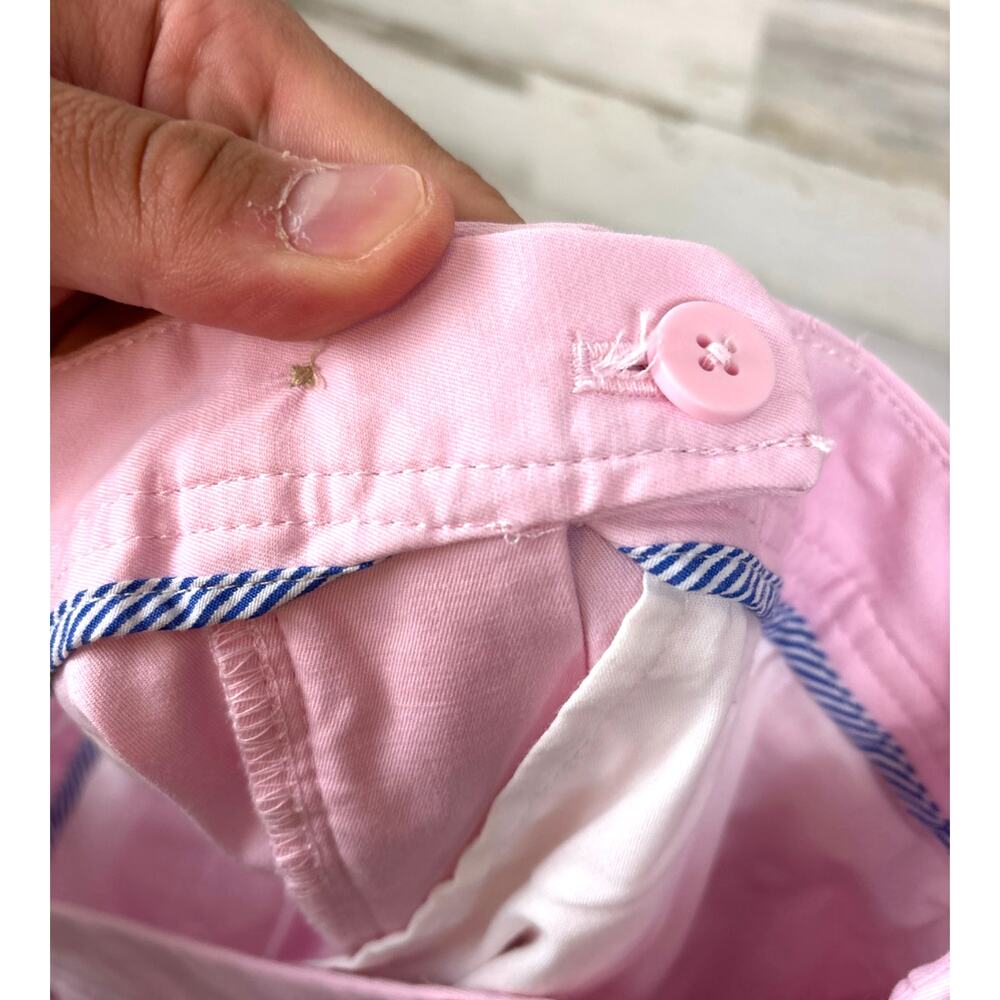 Talbots Womens 4 Petite Light Pink Relaxed Chino Ankle Cotton Beach Summer Pants - Picture 9 of 9